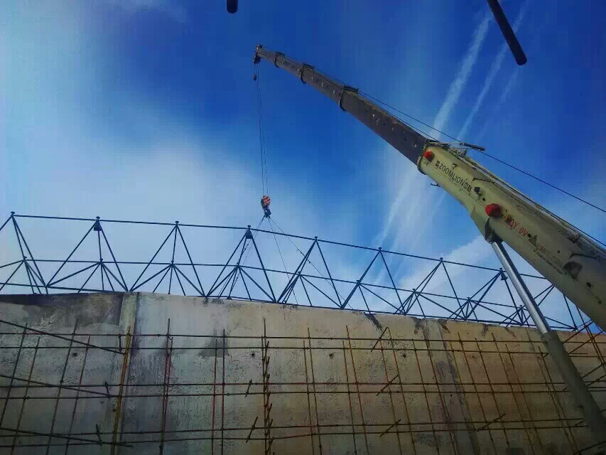 兴安盟食堂网架结构工程